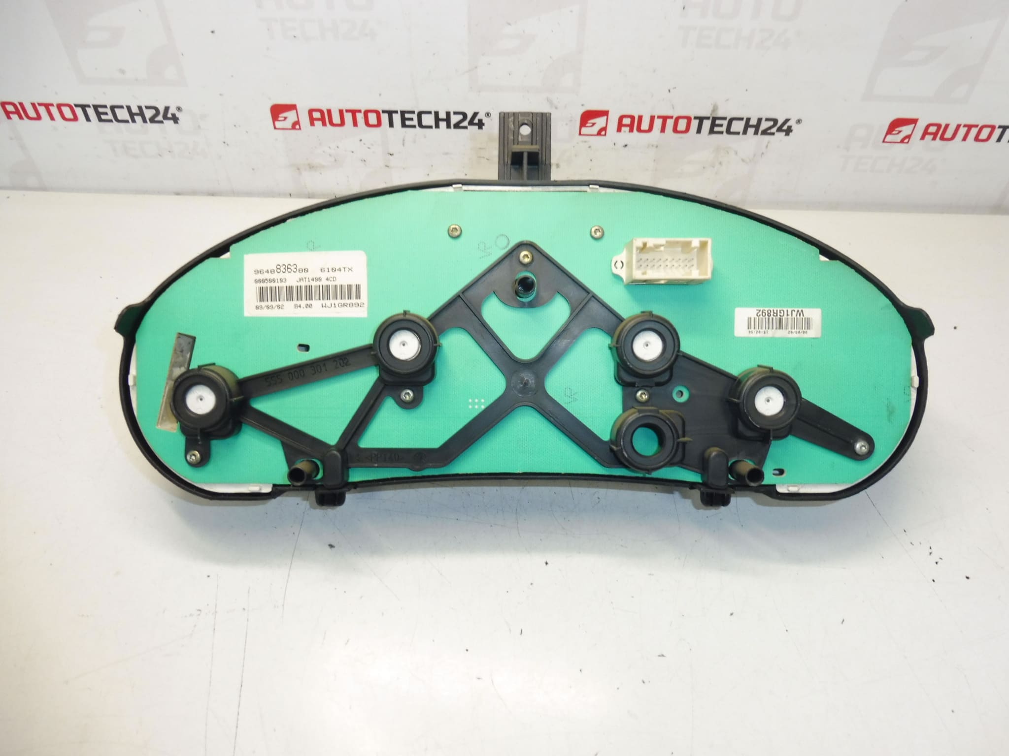 Vitezometru 176 mii km Peugeot 206 9648836380 6104TX - imagine 2