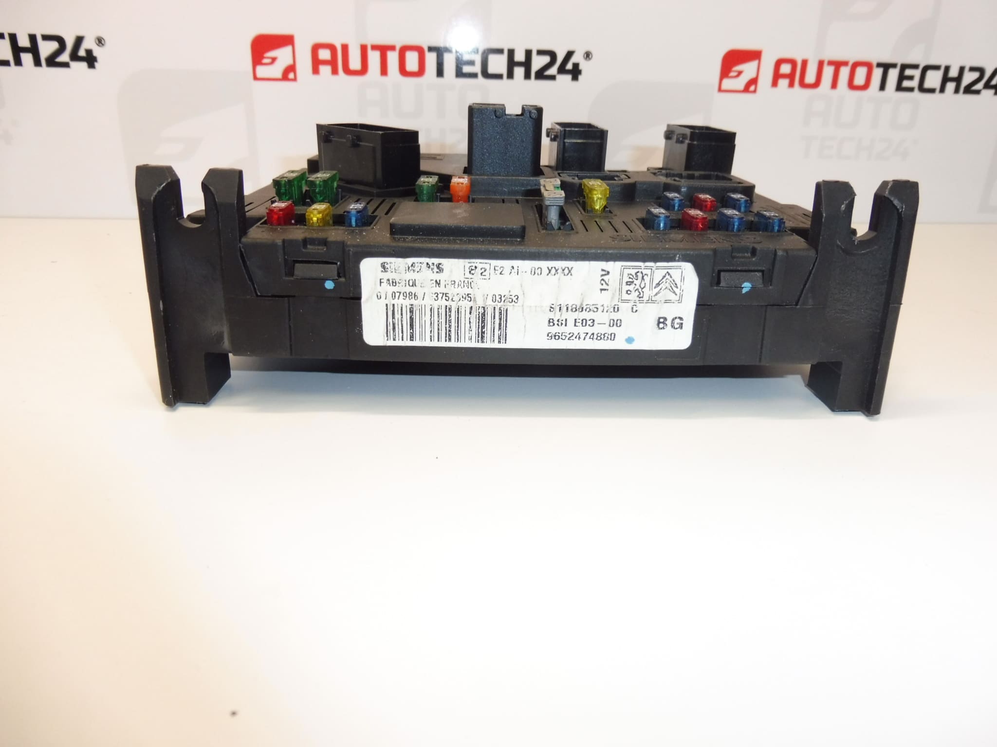Unitatea de Control ECU Siemens BSI E03-00 Citroën Peugeot 9652474880 S118085120