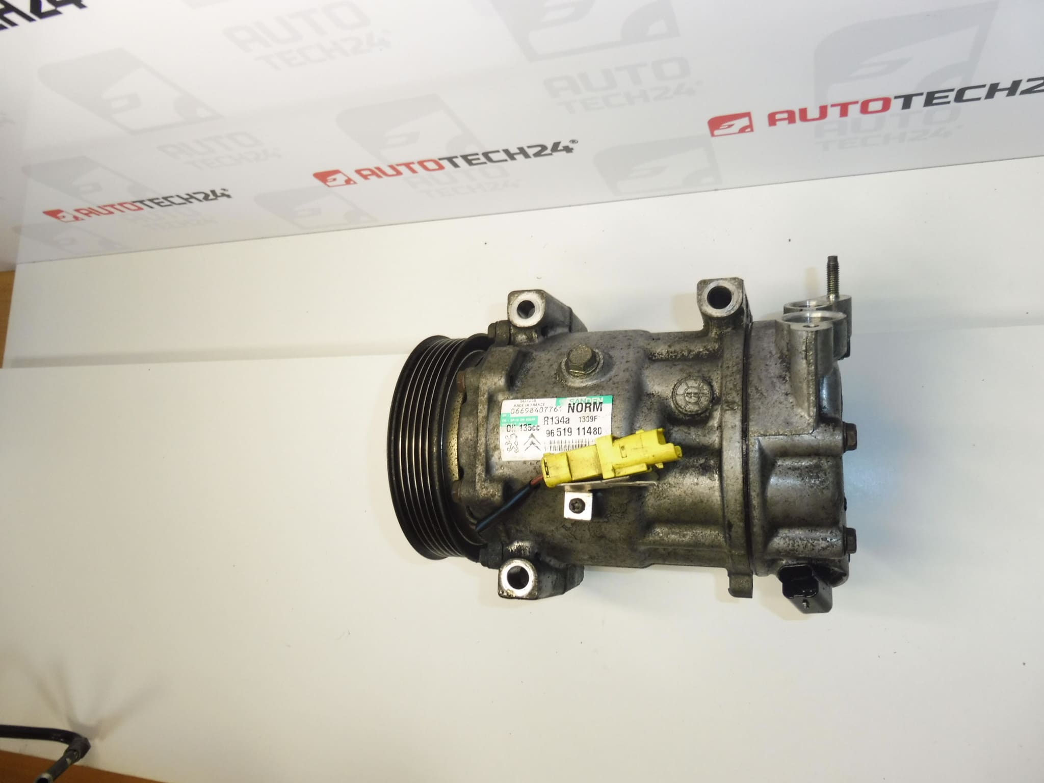 Compresor de climatizare Sanden SD7C16 1309f 9651911480 - imagine 2