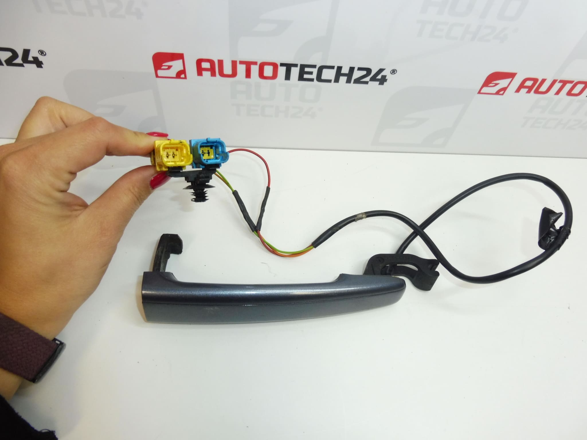 Mâner de ușă EZWD Peugeot 307 CC 9651421577 9651421477 9101X2 - imagine 2