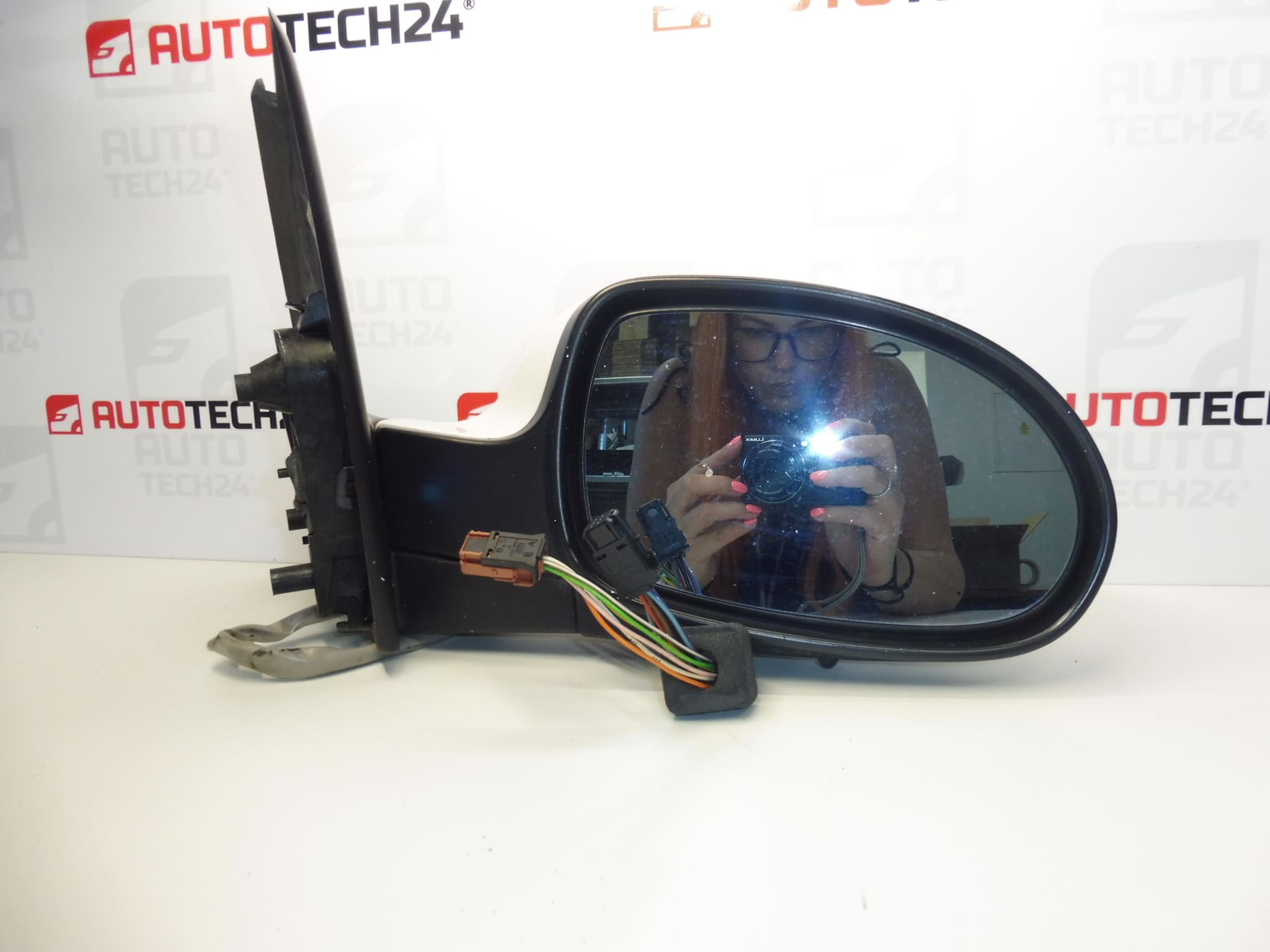 Oglindă retrovizoare dreaptă Citroën C5 rabatabilă electric EWPB 96532993XT 8149WH - imagine 2