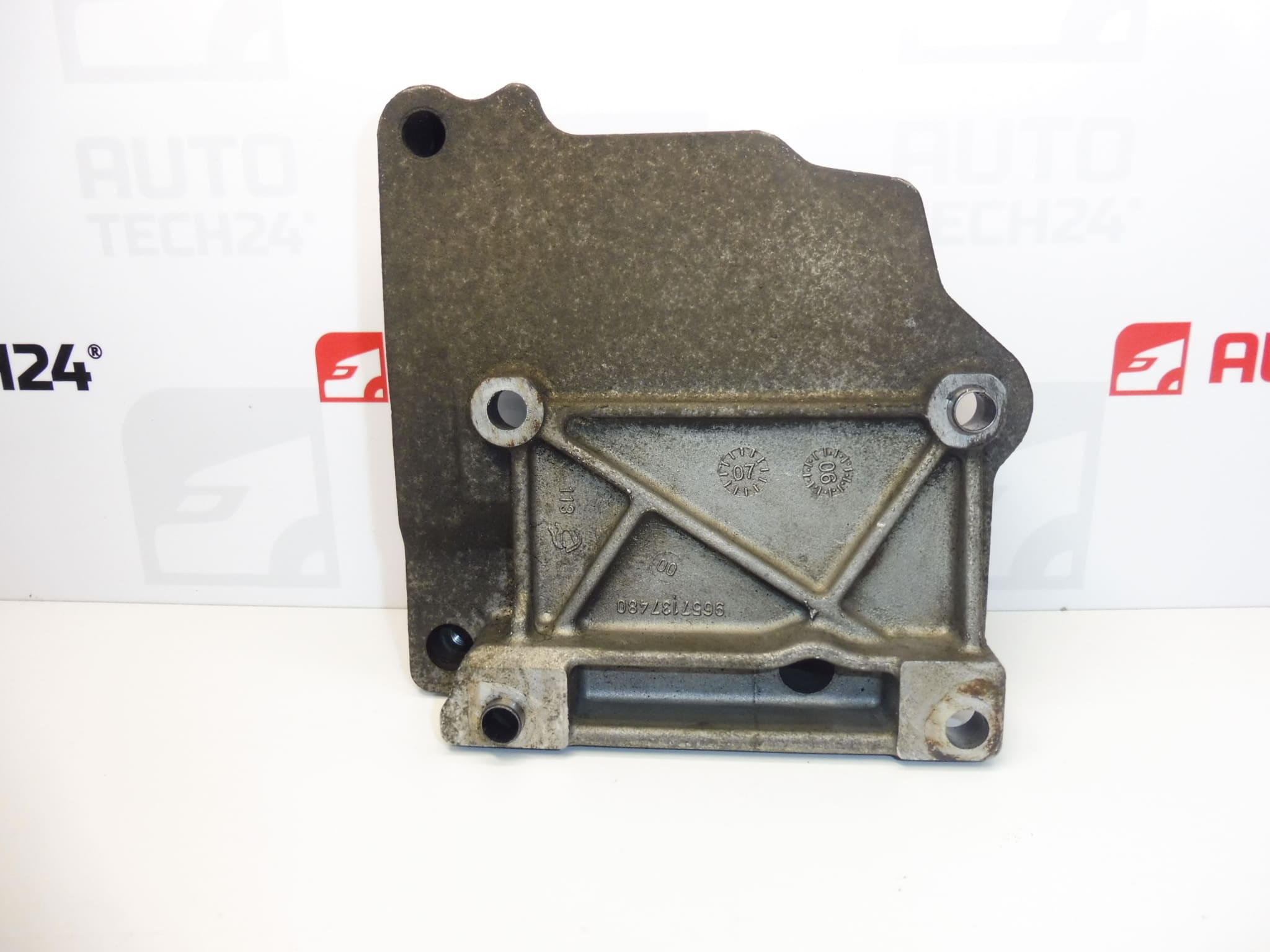Suport compresor de climatizare Citroën Peugeot 9657137480 6453KG - imagine 2